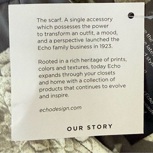 New With Tags Echo Sleepwear “Modern Bloom” Pajama Pants  with Pockets Size Med - Picture 12 of 13